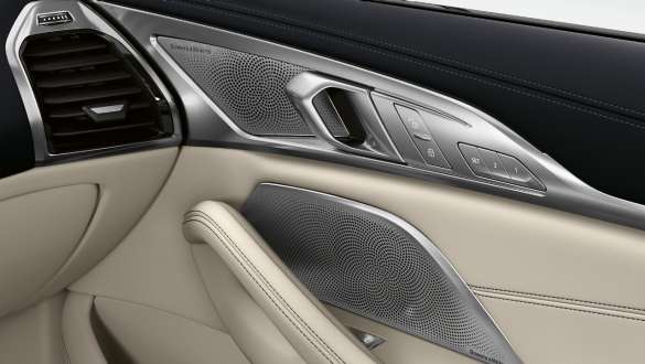Bowers & Wilkins Diamond Surround Sound System BMW 8 серії Gran Coupé, Bowers & Wilkins Diamond Surround Sound System