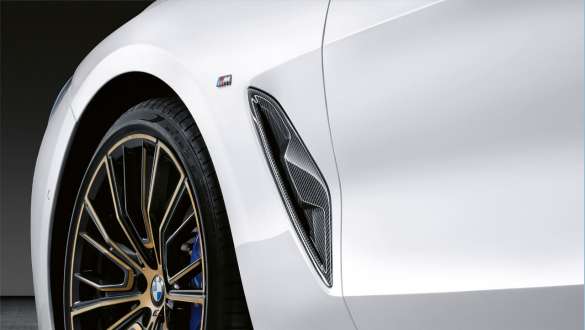 Повітровод M Performance з вуглецевого волокна BMW 8 серії Coupe G16 LCI Facelift 2022 Карбоновий повітровод M Performance на BMW 8 серії Gran Coupe G16 LCI Facelift 2022