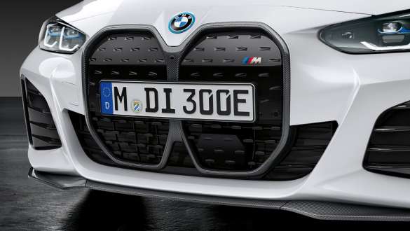 Карбонова решітка радіатора M Performance на BMW i4 eDrive40 G26 2021 Карбонова решітка радіатора M Performance на BMW i4 eDrive40 G26 2021
