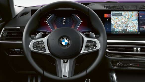 Шкіряне кермо M BMW M240i xDrive Coupé G42 2021 BMW M240i xDrive Coupé G42 2021 шкіряне кермо M