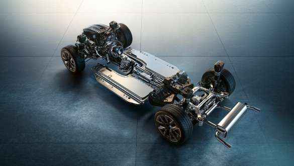 Концепція потужного приводу BMW M760e xDrive Седан G70 Шасі BMW M760e xDrive Седан G70
