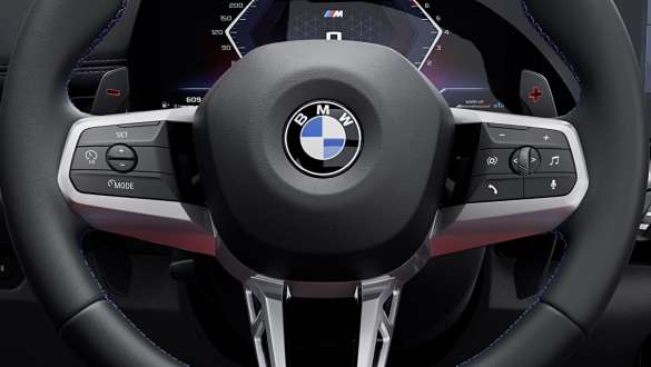 BMW X1 M35i xDrive, деталь, кермо BMW X1 M35i xDrive, інтер’єр, деталь, кермо