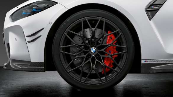 20/21 дюймові ковані диски M Performance Cross-Spoke 1000 M у матовому кольорі Jet Black matt BMW M3 Седан G80 2020 BMW M3 Седан G80 2020 20/21 дюймові ковані диски M Performance 1000 M у матовому кольорі Jet Black matt зблизька