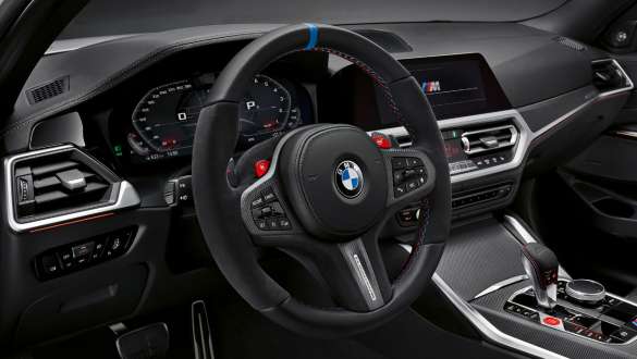 Кермо M Performance Pro BMW М3 Седан G80 2020 Кокпіт з кермом M Perfomance Pro BMW M3 Седан G80 2020