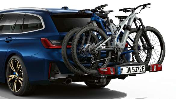 Задня велосипедна стійка BMW Pro 2.0 BMW M340i xDrive та M340d xDrive Touring G21, вигнутий дисплей BMW