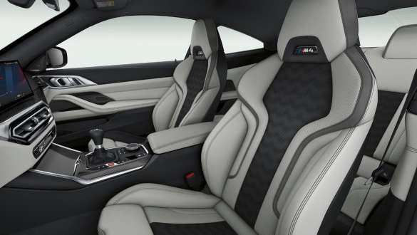 Сидіння М Sport BMW M4 Coupé G82 2020 BMW M4 Coupé G82 2020 M Sport сидіння, інтер’єр