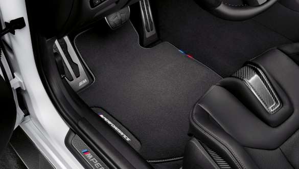 Килимки М Performance BMW M4 Coupé G82 2020 Килимки М Performance всередині BMW M4 Coupé G82
