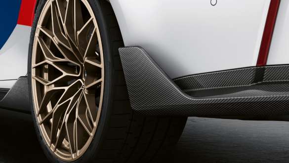 Карбонове заднє крило M Performance на BMW M4 Coupé G82 2020 BMW M4 Coupé G82 2020 карбонове заднє крило M Performance крупним планом
