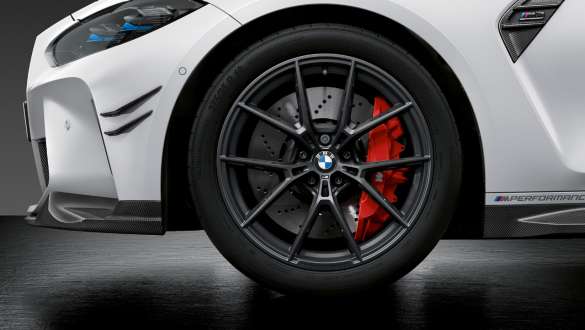 19 та 20 дюймові ковані колеса М Performance 963 М BMW M4 Coupé G82 2020 BMW M4 Coupé G82 2020, 19 та 20 дюймові ковані колеса М Performance 963 М крупним планом