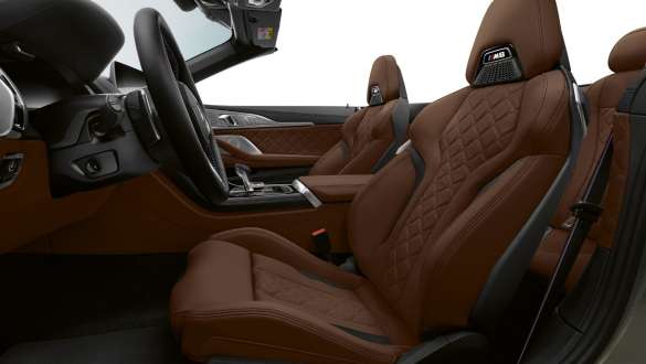 Сидіння M Sport BMW M8 Competition Cabrio F91 LCI Facelift 2022 BMW M8 Competition Cabrio F91 LCI 2022 сидіння M Sport інтер’єр