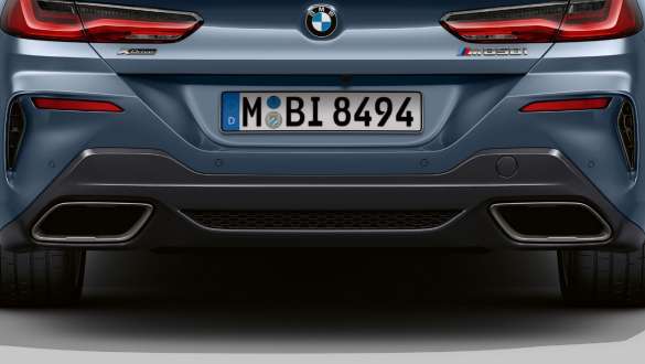Спортивна вихлопна система М. BMW M850i xDrive Coupé з вихлопною системою M Sport.