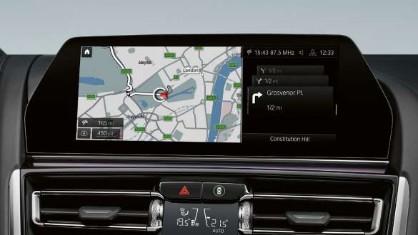 BMW Live Cockpit Professional. Автомобілі BMW 8 серії Coupé M з BMW Live Cockpit Professional.
