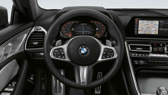 Шкіряне кермо M BMW M850i xDrive Gran Coupé, шкіряне кермо M