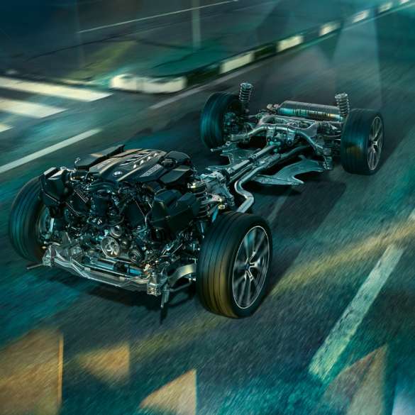 Адаптивна підвіска M Professional BMW M850i xDrive Gran Coupé, адаптивна підвіска M Professional