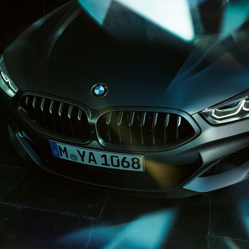 BMW M850i xDrive Gran Coupé, решітка радіатора BMW M850i xDrive Gran Coupé, дизайн, решітка радіатора