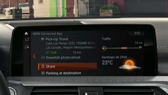 Дисплей BMW Head-Up. BMW X3 M Competition та BMW X3 M, дисплей BMW Head-Up з особливим оглядом М.