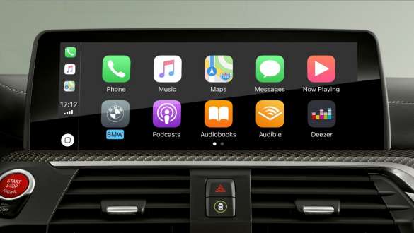 Автомобілі BMW X3 M, Система навігації Professional. Автомобілі BMW X3 M, Control Display, Система навігації Professional.