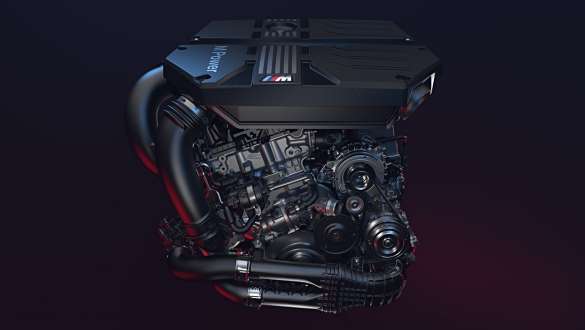 Високоефективний 6-циліндровий бензиновий двигун TwinPower Turbo. BMW X3 M Competition і BMW X3 M, високоефективний 6-циліндровий бензиновий двигун TwinPower Turbo.