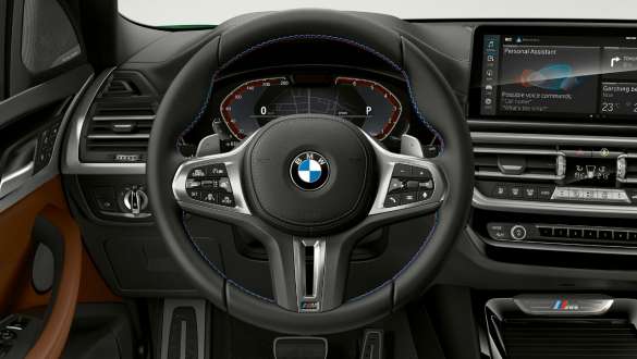 Шкіряне кермо М BMW X3 M40i M40d G01 LCI 2021 BMW X3 M40i M40d G01 LCI 2021 Facelift, шкіряне кермо M