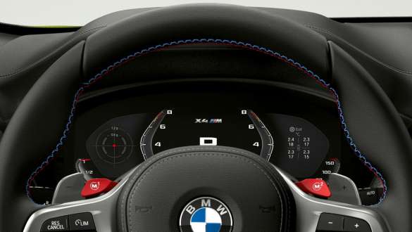 Панель приладів M Автомобілі BMW X4 M F98 LCI 2021 BMW X4 M Competition F98 LCI Facelift 2021, панель приладів М