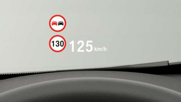 BMW X1 F48 Дисплей BMW Head-Up BMW X1 F48 LCI салон автомобіля з акцентом на Дисплей BMW Head-Up