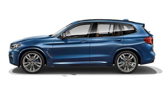 BMW X3 M40i, аеродинаміка BMW X3 M40i, аеродинаміка