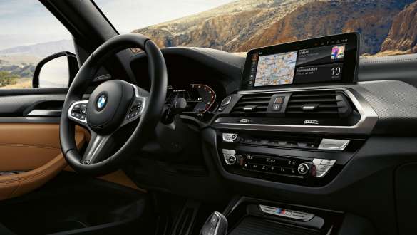 BMW X3 M40i, Багатофункціональний приладовий дисплей BMW X3 M40i, Багатофункціональний приладовий дисплей