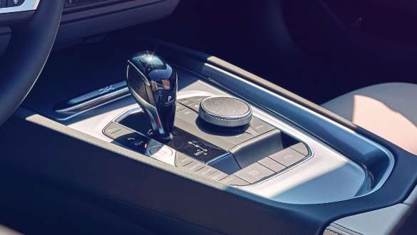 BMW Z4 Родстер спортивна трансмісія Steptronic Спортивна трансмісія Steptronic: Крупний план центральної консолі