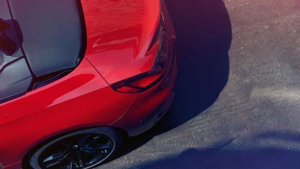 BMW Z4 Родстер M sport диференціал BMW Z4 Родстер ззаду, вид зверху