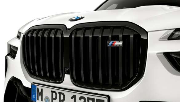 Решітка радіатора M Performance чорного кольору, аксесуари BMW M Performance Решітка радіатора M Performance чорного кольору, аксесуари BMW M Performance, великим планом