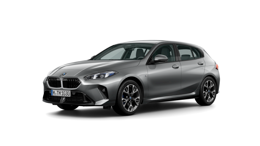 BMW 1 серії (F40) вид збоку три чверті 