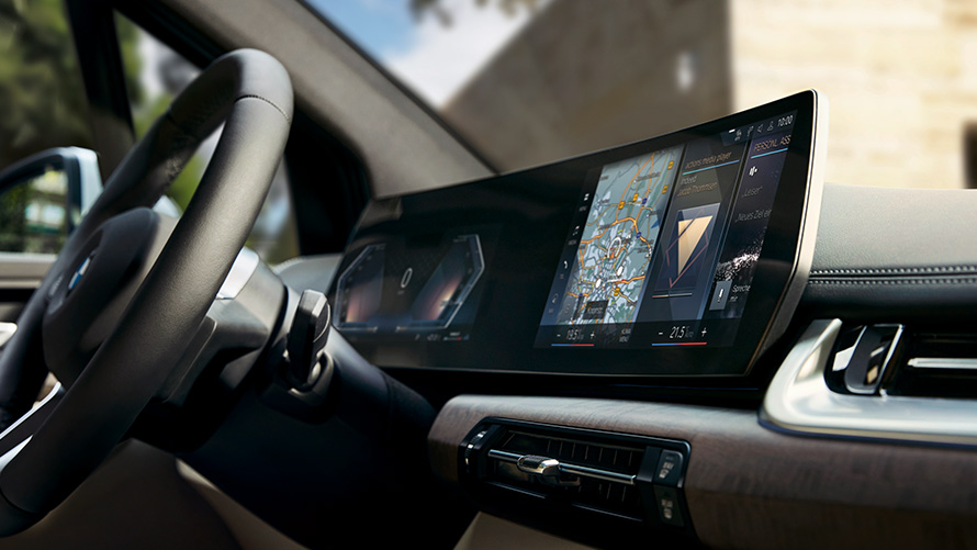 BMW 2 серії Active Tourer U06 2021, BMW iDrive BMW 2 серії Active Tourer U06 2021 BMW iDrive, Операційна система BMW 8 крупним планом