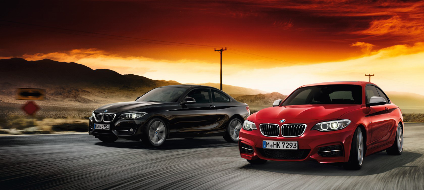 Линии отделки и оборудование BMW 2 серии Купе Линии отделки и оборудование BMW 2 серии Купе