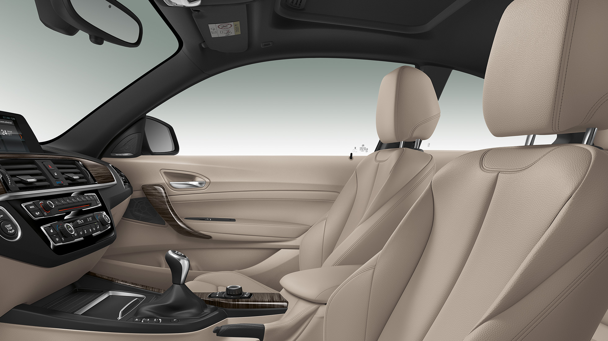 BMW 2 серії Coupé, модель Luxury Line салон BMW 2 серії Coupé, модель Luxury Line салон