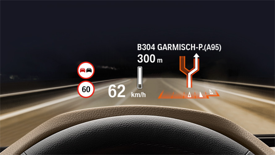 Проекционный дисплей BMW Проекционный дисплей BMW