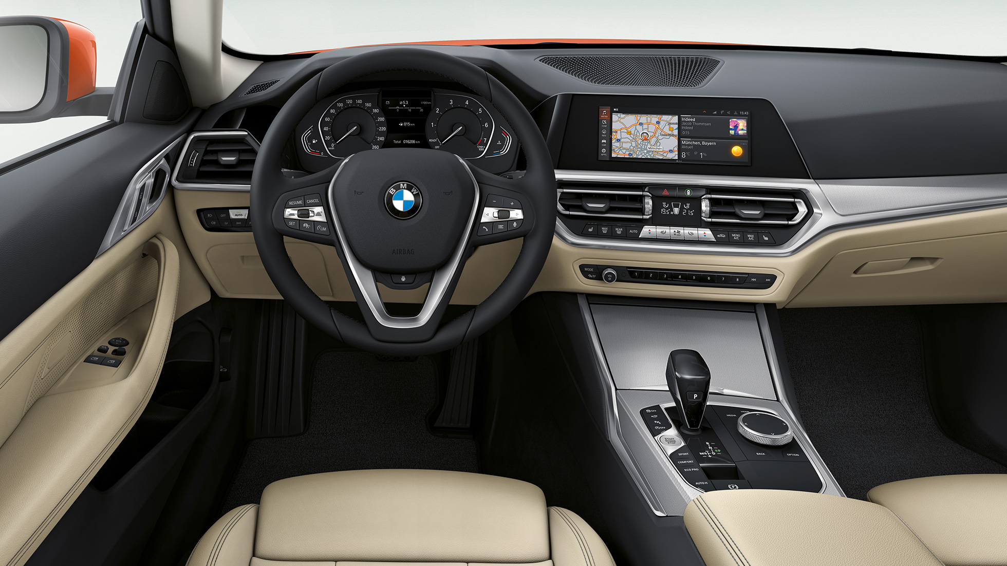 BMW 4 серії Coupé G22 2020 Базова комплектація BMW 4 серії Coupé G22 2020 Базова комплектація салон