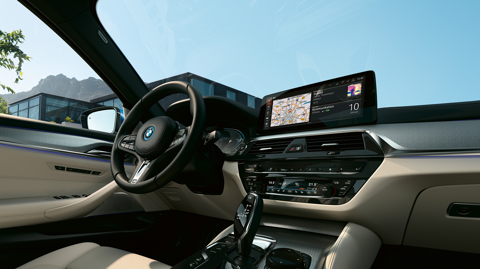 Інтер’єр BMW 5 серії Седан G30 Інтер’єр BMW 5 серії Седан G30 LCI 2020