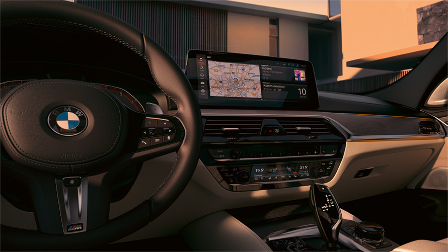 Кокпіт BMW 6 серії Gran Turismo 640i xDrive G32 2020, інтер’єр