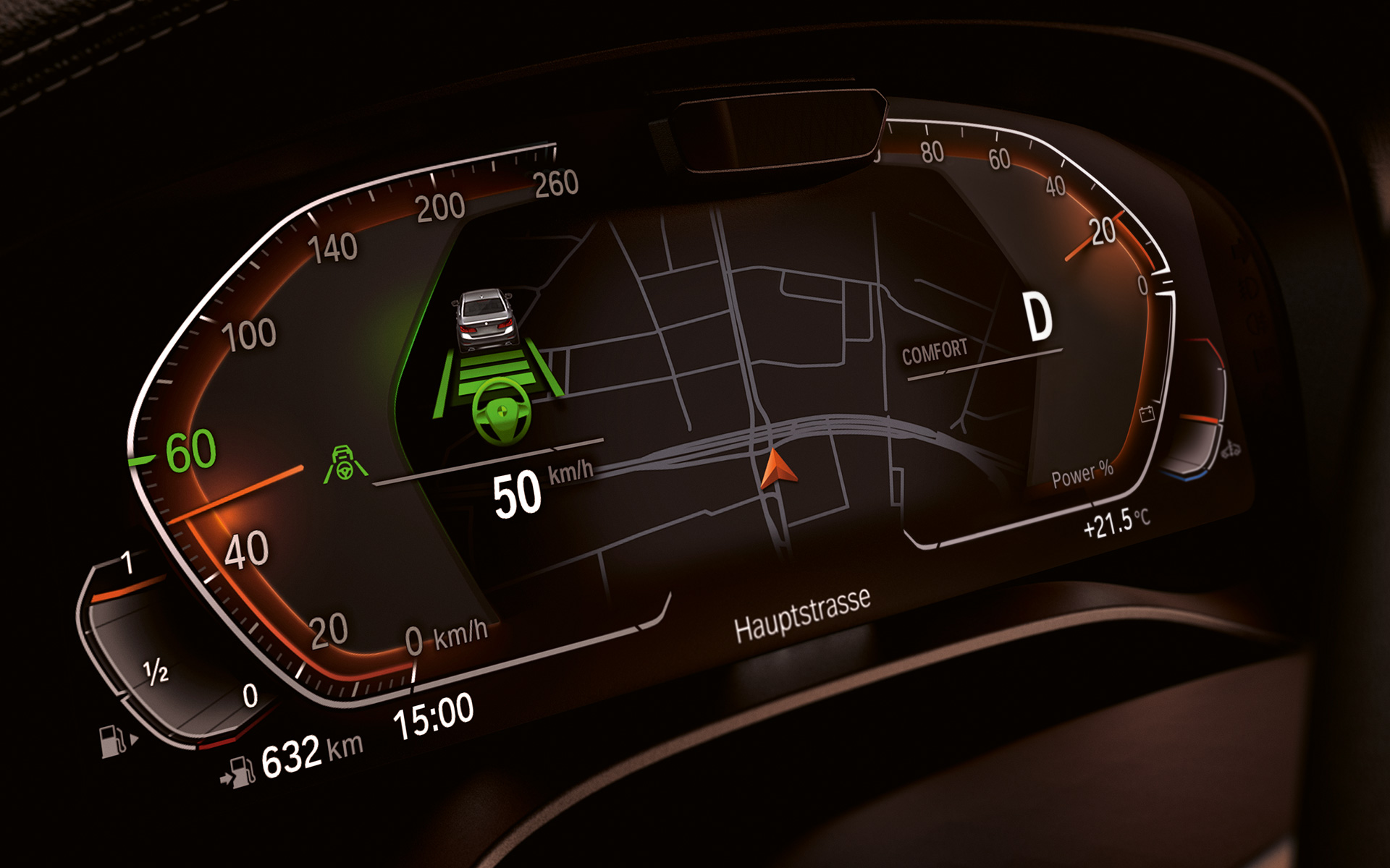 BMW Live Cockpit Professional BMW 6 серії Gran Turismo G32 2020, інтер’єр