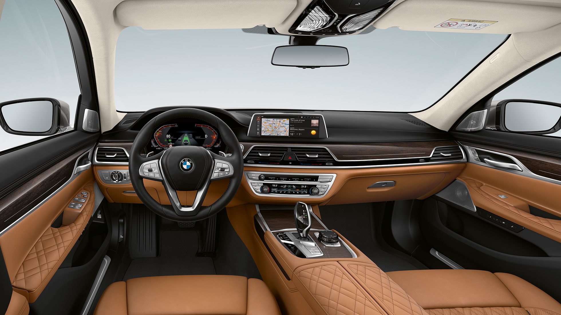 BMW 7 серії Седан з дизайном Pure Excellence: інтер'єр Салон седану BMW 7 серії з дизайном Pure Excellence