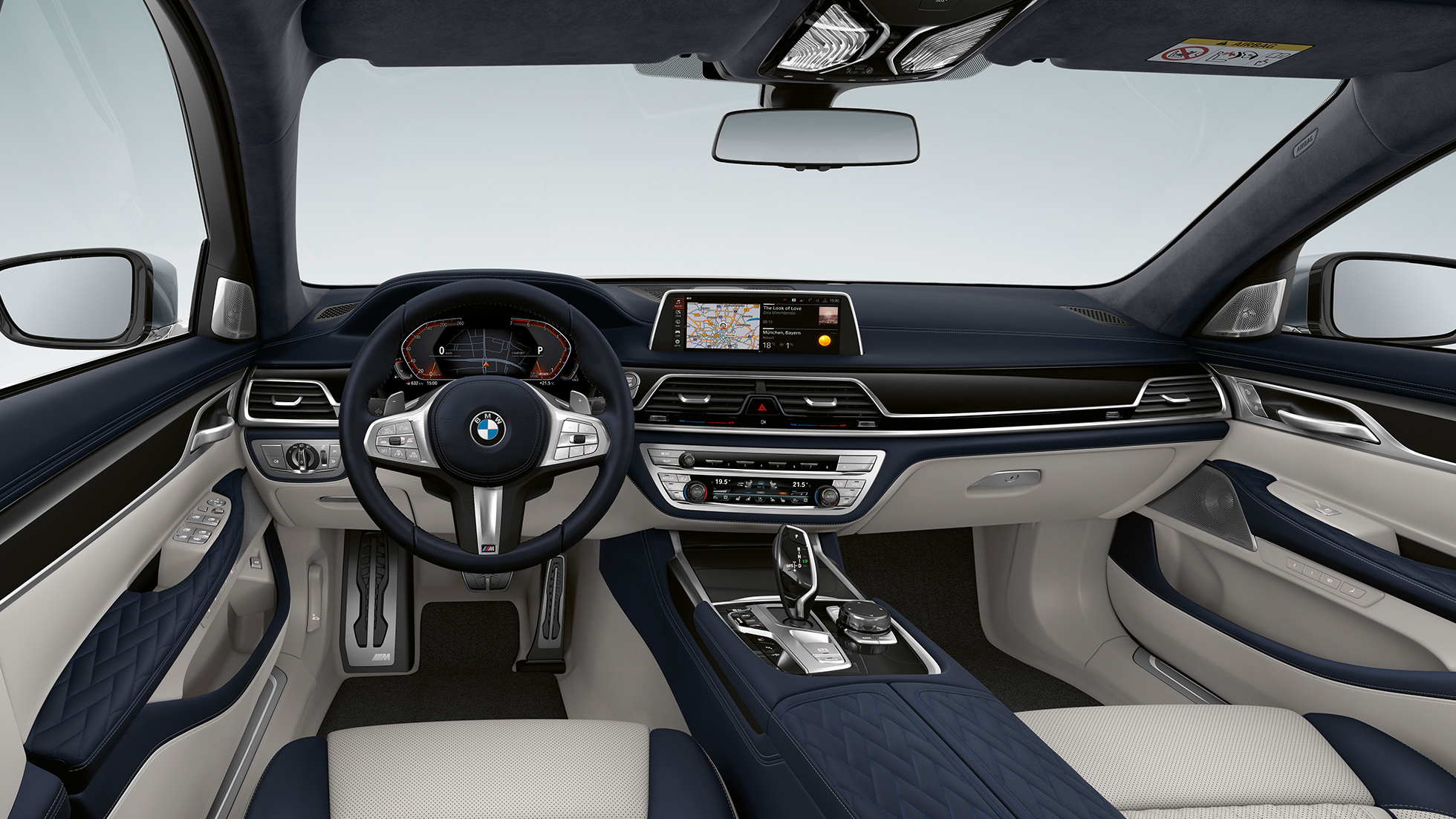 BMW 7 серії Седан з пакетом M Sport: інтер'єр BMW 7 серії Седан з пакетом M Sport: інтер'єр