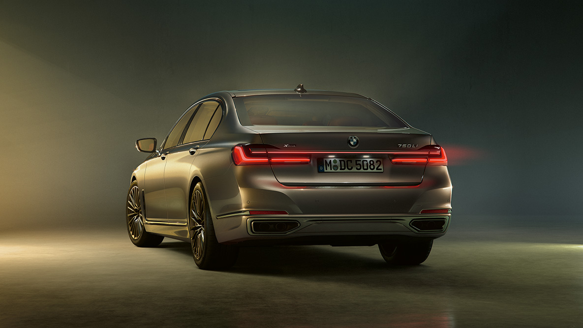 BMW 7 серії Седан: концепція освітлення BMW 7 серії Седан: концепція освітлення, вид ззаду