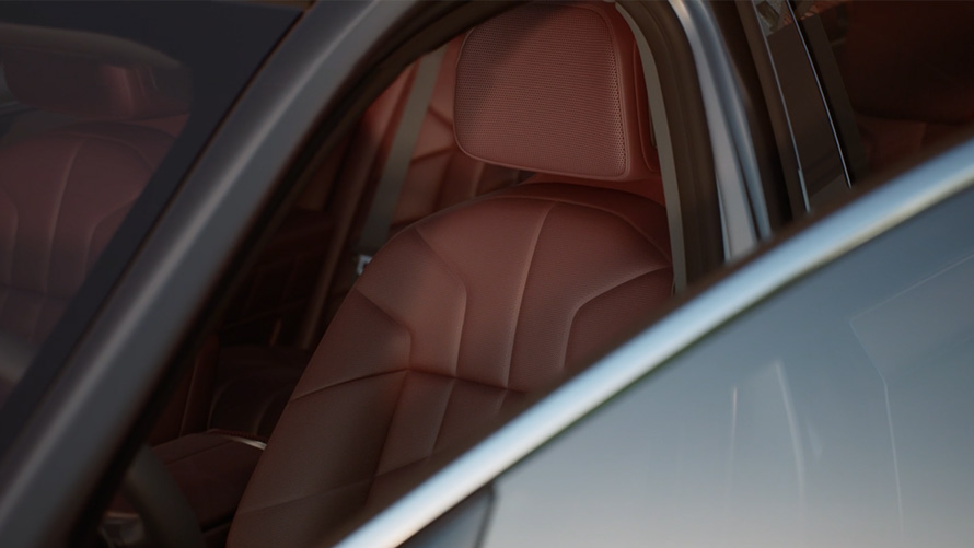 BMW 7 серії Седан G70 ICE 740i в пакеті M Sport BMW 7 серії Седан G70 ICE 740i пакет M Sport, функція привітання