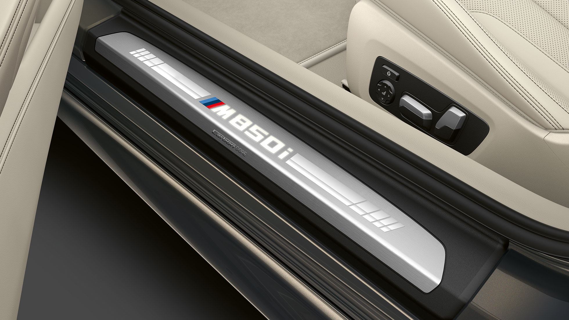 BMW M850i xDrive, Dravit Grey металік, накладка на пороги. BMW M850i xDrive, Dravit Grey металік, накладка на пороги.