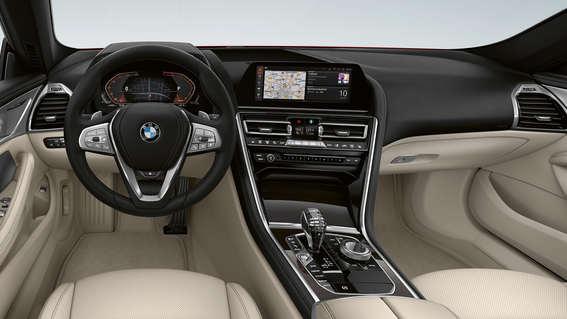 Базова модель кабіна BMW 8 серії Gran Coupé, базова модель кабіна