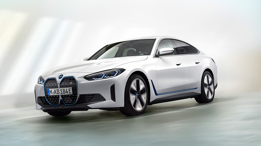 BMW i4 2021 G26 image 2 BMW i4 2021 G26 purely electric Gran Coupé electric car Stage image 2