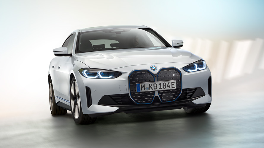 BMW i4 2021 G26 image 4 BMW i4 2021 G26 purely electric Gran Coupé electric car Stage image 4