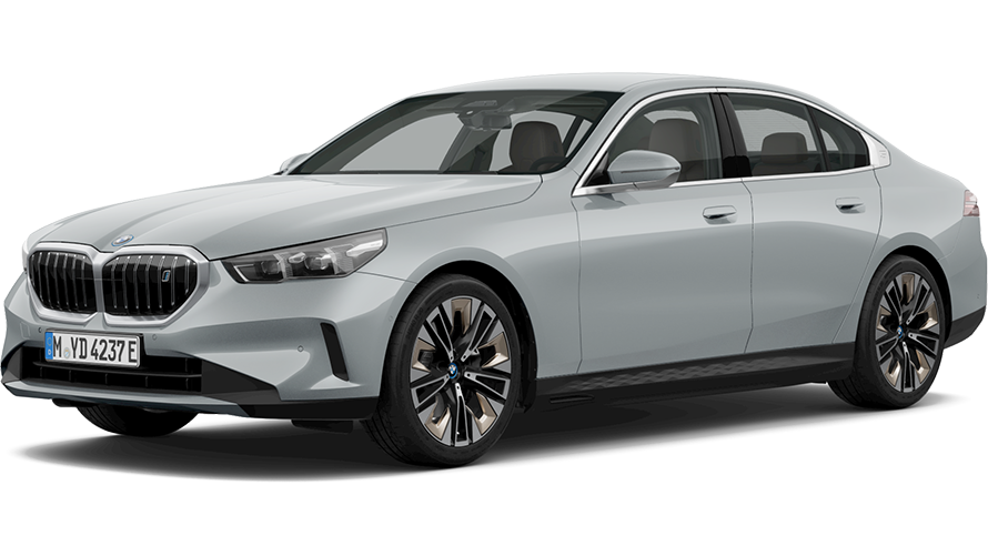 BMW i Серії BMW i5 G60 BEV вид збоку три чверті BMW i Серії BMW i5 G60 BEV вид збоку три чверті