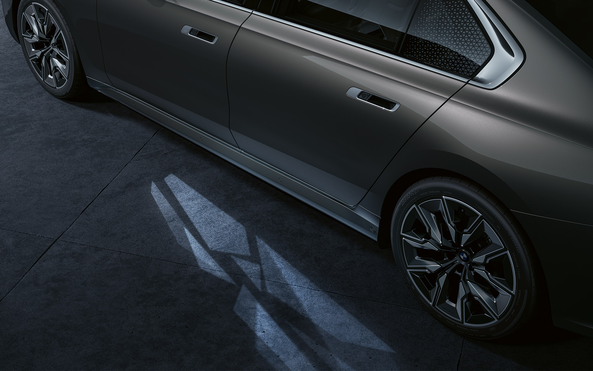 BMW i7 G70 Екстер'єр Welcome Light Carpet BMW i7 G70 Екстер'єр Welcome Light Carpet