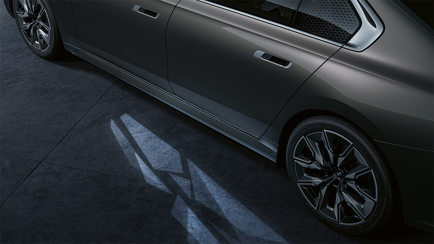 BMW i7 G70 Екстер'єр Welcome Light Carpet
